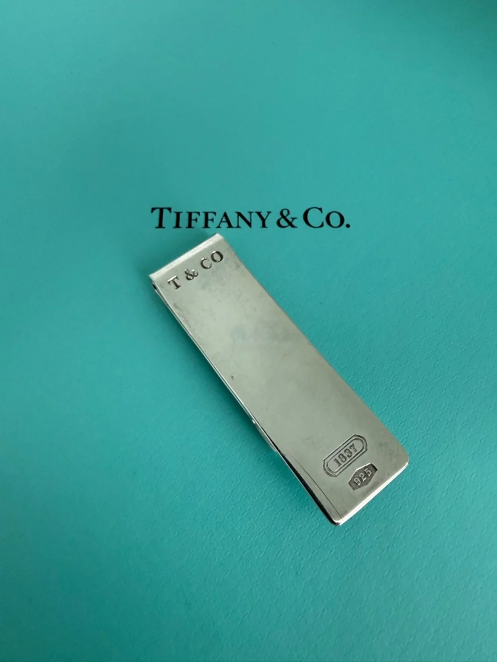 Tiffany & Co. Money Clip Polished Sterling Silver